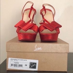 Disconoeud 140 Crepe Satin Heel